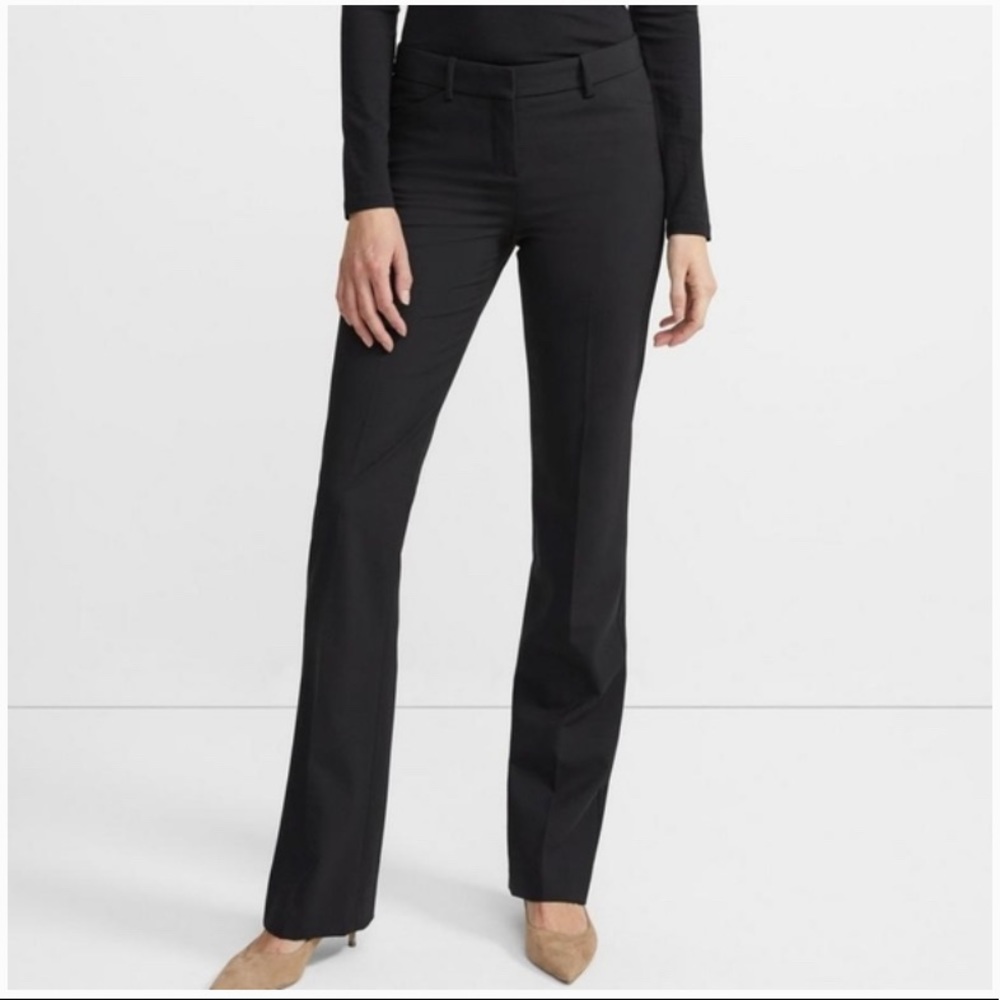 Black Theory Max C Tailored Stretch Wool Trousers Size 4